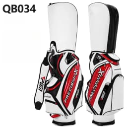PGM Men Golf Bags PU Waterproof Large Capacity Standard Bag Hold 14 Clubs QB034