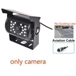 Vehicle Car Rear View Truck Camera Parking Front Reverse Backup Camera RC Infrared IR CCD HD for School Bus Trailer Pickups RV