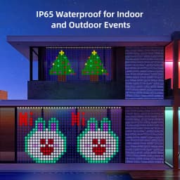 2PCS Smart Curtain Lights LED RGB String Lights with Music Sync APP Remote Control Fairy Lights for Bedroom Party Garden Decor