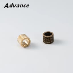 5pcs Big Hole DIY Beads Paracord Rope Brass Bead Keychain Accessories