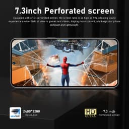 K-Touch New S28 Ultra Mobile Phones Android 5G 7.3HD 22G+2TB Smartphone Dual Sim 7800mAh Unlocked Cell Phone 16+48MP Global Version Teléfonos
