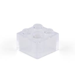 Transparent White Building Blocks Thick Figures Bricks Educational Creative Size Fit Other Brand Plastic DIY Toys Accessorie
