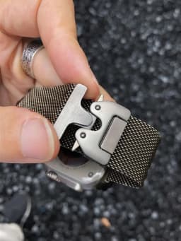 Titanium Straps For Apple watch Ultra 2 49mm Series 10 9 8 7 6 5 4 SE 46mm 42mm 41mm 45mm 44mm 38-40mm Milanese Loop Accessories
