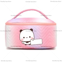 Yier Bear Panda Makeup Bag Bubu Dudu Waterproof Cosmetic Bags Tourist Portable Toiletries Bag Women Cosmetics Storage Pouch Gift