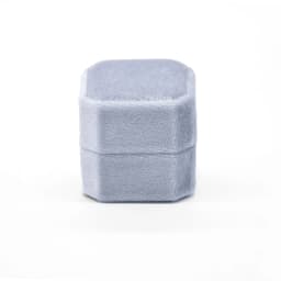 Octagonal Velvet Ring Box Single Double Three Slot Wedding Engagement Ring Box Earring Storage Box Elegant Retro