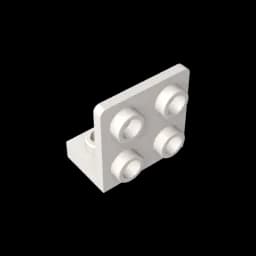 MOC PARTS GDS-642 ANGULAR PLATE 1.5 BOT. 1X2 2/2 compatible with lego 99207 children's toys Assembles Building Blocks Technical