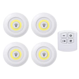 1/2/4/8/10 Super Bright LED Under Cabinet Light Wireless Remote Control Dimmable Wardrobe Night Lamp Home Bedroom Closet Kitchen