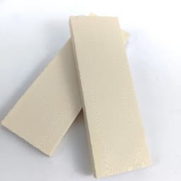 2pcs DIY Knife Handle Material Imitation Ivory Resin Mixtures for Knife Handle Patch Produce Material 120x40x8mm