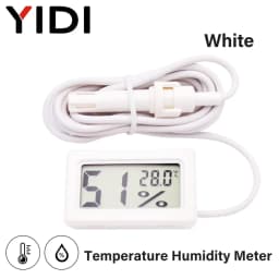 Mini Digital SquareThermo Hygrometer Thermometer Probe Tester Indoor Temperature Humidity Meter Sensor Instrument Gauge Detector