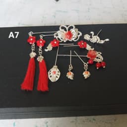 Costume Doll Headwear Hairpin Accessory Set Handmade 1/6 Doll Costume Heardress Accessories For 30CM Chinese Doll Toys ZH188