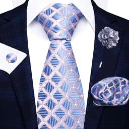 New Style 8 CM Red Paisley Tie Handkerchief Cufflink Pin Set For Men Necktie Clothing Accessories Wedding Gravatas Fit Party