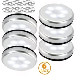 Night Light With PIR Motion Sensor LED Battery Lamp Strong Magnetic For Bedroom Bedside Kitchen Cabinet Lighting