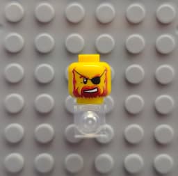 Kury Toys DIY MOC For 3626 1# 1pcs printed parts Single side Building block parts for brick toys