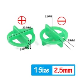 50/100Pcs Ceramic Tile Leveling System Spacers Clips Wedge for Tiling Fixing Floor Wall Gap Leveling System Construction Tools