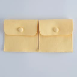 10pack Microfiber Jewelry Snap Packaging Bag Earrings Necklace Velvet Wedding Birthday Presents Gift Pouches Small Button Sack