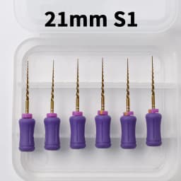 Dental Tools Gold Flexible Files Hand Endo Rotary Files Golden Endodontic Files 21/25mm NITI Endo Titanium Instrument Dentistry