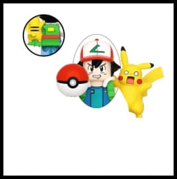 100000 volts pet Trainer ornament Charizard Building Capture pets Blocks Ash Ketchum Misty Serena Mini Action Figure Toys