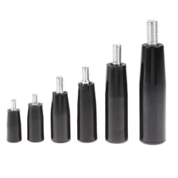 For Machinery M10*20mm 0.79in*80mm 3.94in Milling Machine Handle Industrial Equipment Handle Plastic And Metal