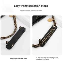 HAVREDELUXE Bag Strap Clip For CHANEE 22 pad Decompression Shoulder Pad Anti-wear Buckle Protection Sheet Chain Accessories
