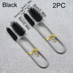 Aquarium Cleaning Brush for Water Filter Pump Lily Pipe Air Tube Hose Stainless Steel Fish Tank Brush Water Pump Accessories