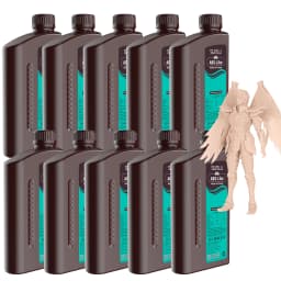 SUNLU 10KG ABS-Like/ Standard / Water-Wash/PA-Like/ 14K High Precision Resin 405nm Rapid UV-Curing Photopolymer Resin 1KG/Bottle
