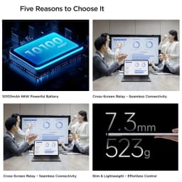 Global Version Global Version Nubia Pro Pad Snapdragon® 8 Gen 3 10.9" 2880×1800 144Hz TFT 13MP+20MP 10100mAh 66W NFC