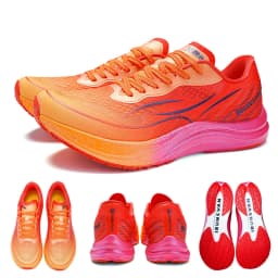 IRUNSVAN Professional Athletic Shoes Men 2024 Nylon Carbon Plate Color-Spliced Breathable Stability Fashion Sneakers Unisex