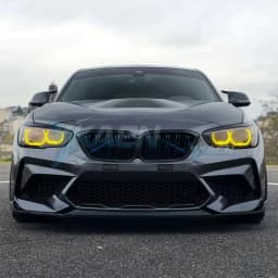 Yellow LED Angel Eyes DRL Chips Board For 2015-2019 BMW 1 Series F20 F21 LCI LED Headlight Daytime Running Light Amber Blue Red