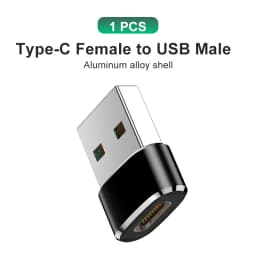 NNBILI Type C to USB Adapter 3.0 USB-C 3.1Male OTG A Female Data Connector For MacBook Pro iPad Mini 6/Pro MacBook Air C Devices