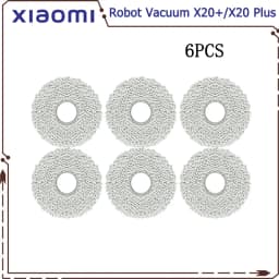 For Xiaomi Robot Vacuum X20 Plus Parts Accessories Main Side Brush Hepa Filter Mop Cloth Dust Bag Replacement
