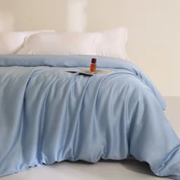 Eucalyptus Lyocell Bedding Set 1pc Duvet Cover Summer Cooling Bamboo Bed Covers