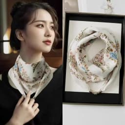 2025 Hot Magnetic Triangle Neck Protection Scarf For Women Cotton Linen Scarf High-end Neck Scarf Keep Warm High Quality