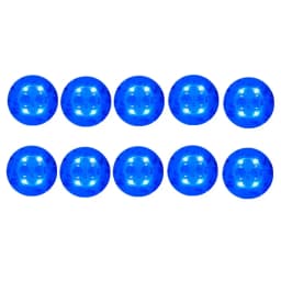10/5PCS LED Coaster 3 Modes with Battery Powered Wine Glass Mat Cup Pad Sticker Bottle Drinking Club Bar Party Decor Night Light