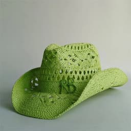Western Cowboy Straw Hat Letter Straw Hats for Women Men Summer Outdoor Holidays Beach Sun Hat Straw Hats for Women Panama