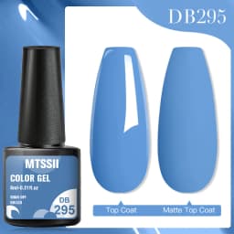 Mtssii 7ml Glitter Rubber Base Gel Polish Gold Sequins Pink White Base Gel Top Coat Soak Off UV LED Nail Art Varnish Manicure
