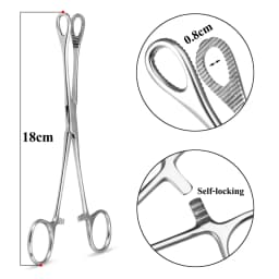 1PC Surgical Steel Dermal Anchor Holding Pliers Piercing Tool Dermal Forceps 3/4/5mm Unscrew Tight Ball Piercing Jewelry Pliers