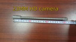 Sewer Pipe Inspection Camera Head, SYANSPAN 23mm/17mm Drain Sewer Pipeline Industrial Endoscope Camera Parts Replacement NO Skid