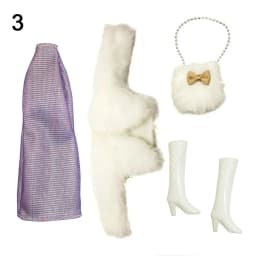 11.5" Doll Elegant Party Clothes Boots Fur Jacket Dresses Plush Coat For 30cm Doll Casual Wears Princess Bags for 1/6 BJD Dolls
