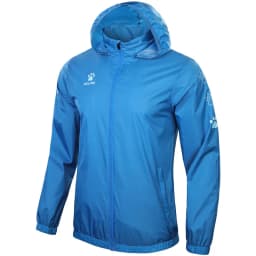 KELME Men's Waterproof Jacket Windbreaker Soccer Training Lightweight Training Outwear Quick Dry Coat 8163WT1001