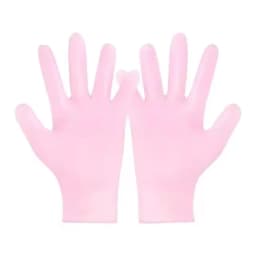 Silicone Skin Care 3-Piece Set - Reusable Moisturizing Mask Set, Gloves, Socks - For Face, Hands and Feet Dry, Cracked Skin, Set