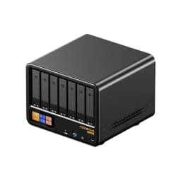 AOOSTAR WTR MAX Mini PC intel 12th i5-1235U 6×3.5" HDD 5×M.2 SSD Dual 2.5G LAN USB4 DDR5 ECC RAM NAS Computer Storage Server