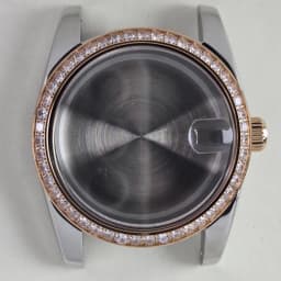 36mm/39mm Rose Gold Case Diamonds Bezel Sapphire Mod Parts NH34 NH35 NH36 NH38 NH39 NH70 NH72 ETA2824 PT5000 Movement