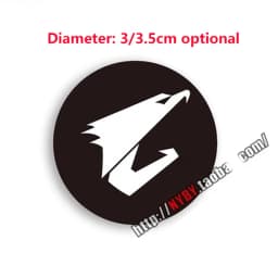 Fan Logo Sticker Graphics Card Computer Host Chassis Laptop Hall of Fame Player Country ROG