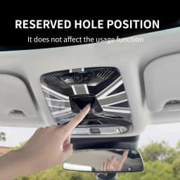 Reading Light Frame Trim Cover For Mini Cooper F65 F66 E/SE J01 EV Aceman J05 U25 Countryman ABS Car Interior Decor Accessories