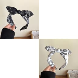 1/2pcs Elegant Fabric Wide Cashew Print Headband for Woman Bohemian Style Daily Wear Hair Band Fashion Girl Wash Face Hair Hoop