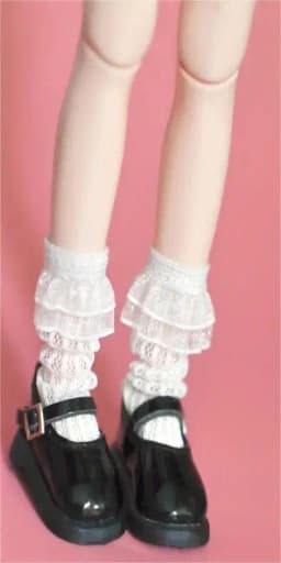 HOUZIWA Doll Accessories Blyth Doll Socks Lace For OB22 OB24