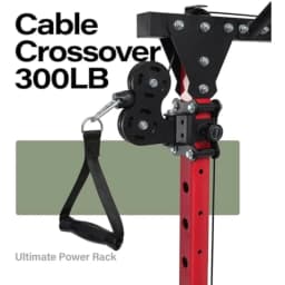 Drone1 Power Cage, All-in-One Home Gym with Cable Crossover, LAT Pulldown, Squat Rack & Landmine Attachment, Heavy-Duty