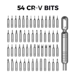 55PCS Mini Precision Screwdriver Set Magnetic Repair Tool Kit Torx Hex Phillips Bits for Phone Watch Laptop Electronics DIY Gift