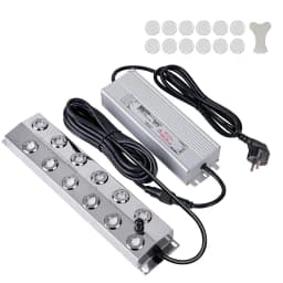 2/4/6/8/10/12 Head DC45V Ultrasonic Humidifier Mist Maker Fogger Machine 220/110V Waterproof Power Supply Fog Sprayer Generator