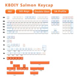 KBDiy Keyboard Keycaps Set PBT Rome Keycaps Custom Retro Double Shot SA Profile ISO 7U 161 Keys Caps for MX Switches GMK67 K500